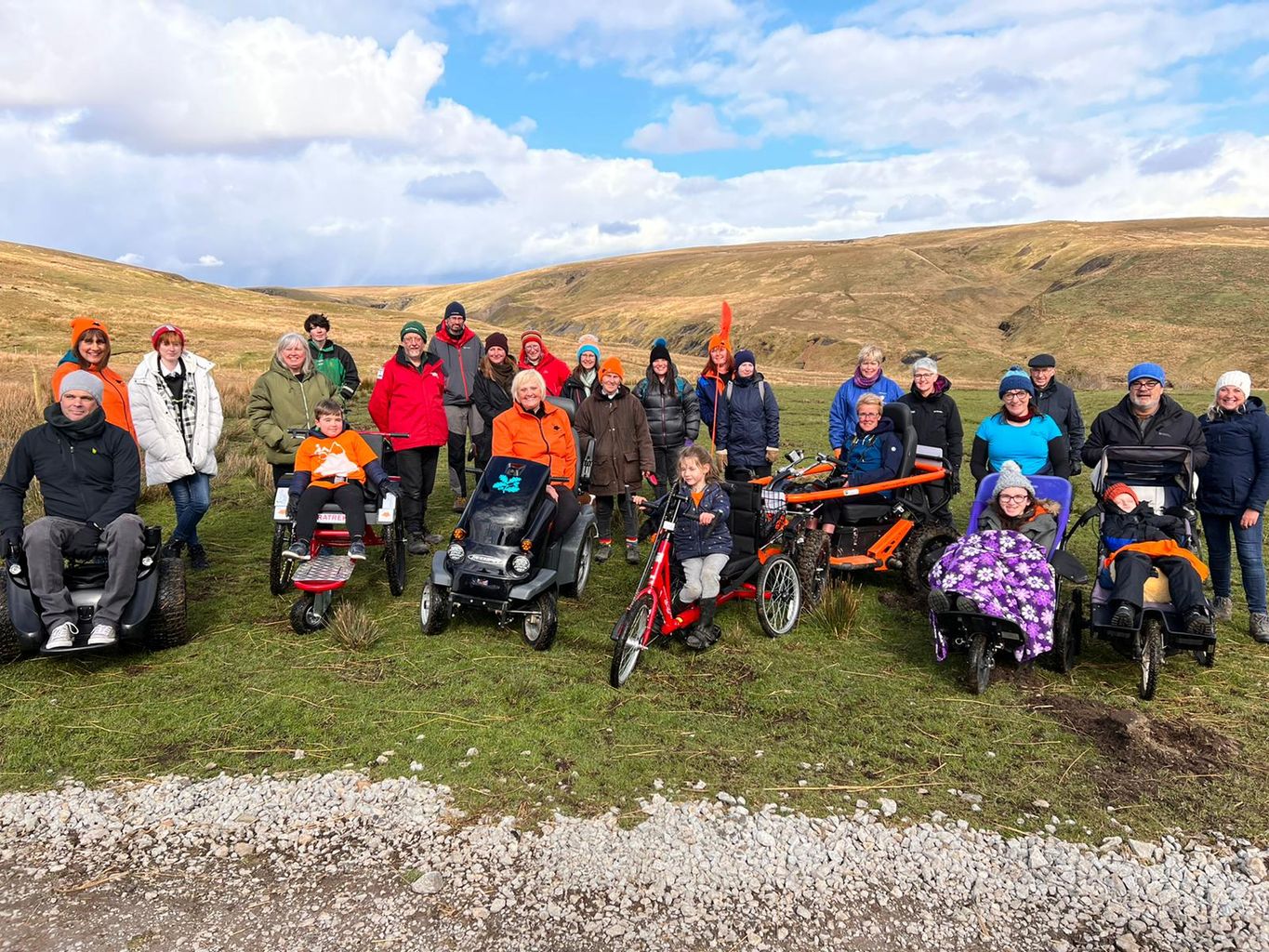 Charity making Yorkshire Dales more accessible with allterrain